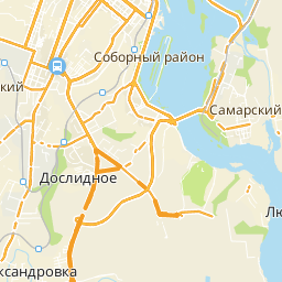 Карта Приднепровска С Улицами