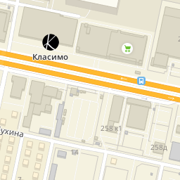 Карта московский проспект калининград
