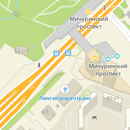 Карта удальцова ул