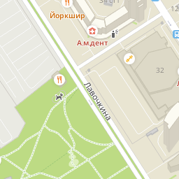 Флотская улица москва карта