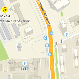 Пермь бульвар гагарина 86 карта