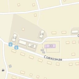 Карта с малоугренево